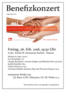 BENEFIZKONZERT FÜR DAS PROJEKT